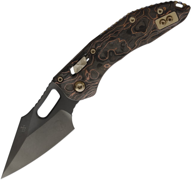 Microtech Stitch S/E Ram Lok DLC CF MCT - Microtech Knives