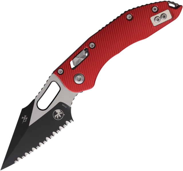 Microtech Stitch S/E Ram Lok FS Red MCT19455 - Microtech Knives