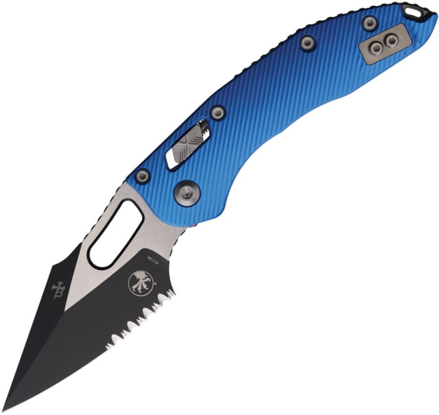 Microtech Stitch S/E Ram Lok PS Blue MCT18424 - Microtech Knives