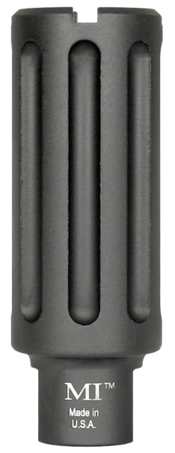 Midwest Industries Midwest Industries .30 Caliber Rifles 5/8X24 TPI 3.375 Inch Aluminium Blast Can Includes Crush Washer Black - $33.95 at Optics Planet