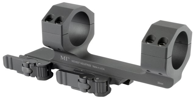 DEMO Midwest Industries 30mm QD Scope Mount w/1.5in Offset Black MI-QD30SM - Midwest Industries