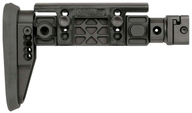 EDEMO Midwest Industries AK Alpha Series Folding Stock Black MI-AK-ALPHA-FS EDEMO6 - Midwest Industries