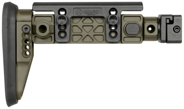 Midwest Industries AK Alpha Series Folding Stock ODG