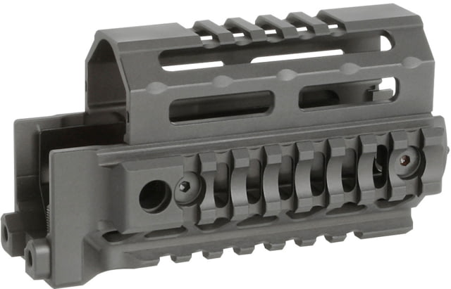 Midwest Industries AK Alpha Series Krink Quad Rail Handguard 4.6in Black