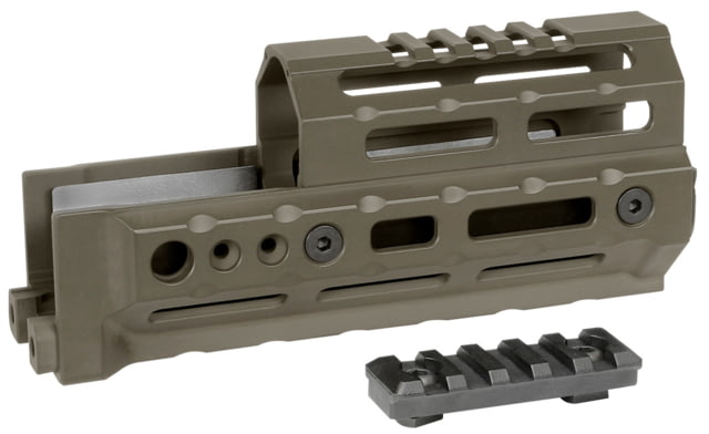 Midwest Industries AK Alpha Series M-LOK Handguard 6in Olive Drab - Midwest Industries