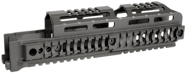 Midwest Industries AK Alpha Series Quad Rail Handguard 10.0in Black