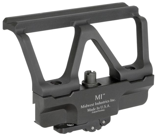 Midwest Industries AKG2 Scope Mount AK-47/74 ACOG Top Black - Midwest Industries