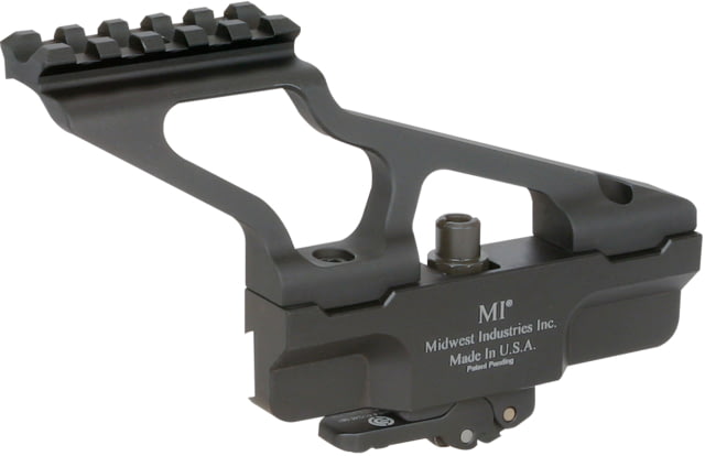 Midwest Industries AKG2 Scope Mount AK-47/74 Mini Rail Top Black - Midwest Industries