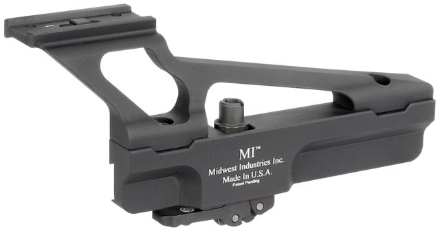 Midwest Industries AKG2 Scope Mount Yugo Pattern AK-47/74 Aimpoint T1 T2 and Clone Black - Midwest Industries