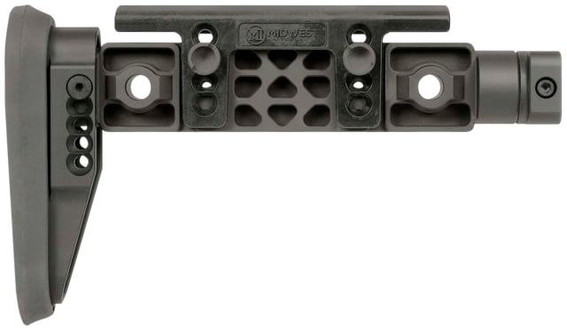 Midwest Industries Alpha Series Fixed Beam Stock Black - Midwest Industries