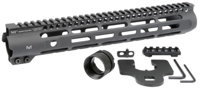 Midwest Industries Midwest Industries AR-15/M16 SLH Free Float Slim Line Handguard  inches Black - $167.95 at Optics Planet