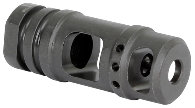 Midwest Industries AR Muzzle Brake - 1/2-28 Two Chamber Break Black