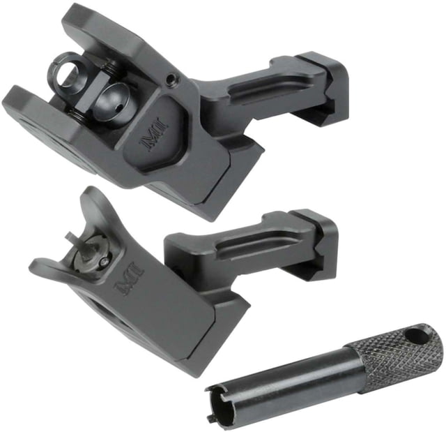 Midwest Industries Set A2 Combat Rifle Sight Fixed Offset - Midwest Industries