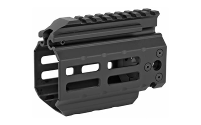Midwest Industries CZ Scorpion M-LOK Handguard 4.25in 6061 Aluminum Hard Coat Anodized Matte Black