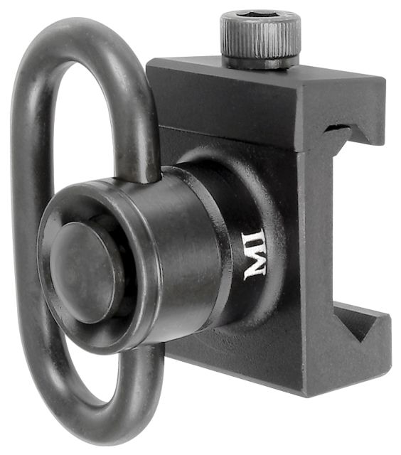 Midwest Industries Heavy Duty Quick Detach Front Sling Adapter Black