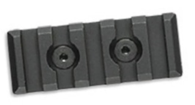 Midwest Industries 1913 Mil Spec MI KeyMod Rails 2.1in 6061 Aluminum Hard Coat Anodized Black