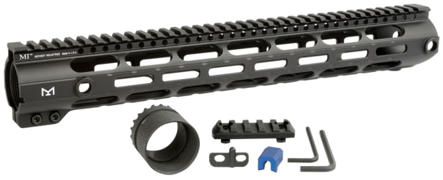 EDEMO Midwest Industries Low Combat Rail Handguard DPMS LR-308 15 in M-LOK .150 Tang Height Anodized Black  EDEMO4 Used Condition Like New - Midwest Industries