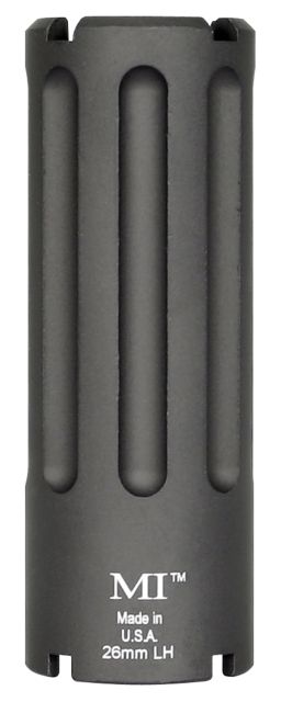 Midwest Industries M92/M85 Krink AK Rifles 26mm LH TPI Overall Length 3.375 Inch Hardcoat Anodized 6061 Aluminium Blast Can Includes Crush Washer - Midwest Industries