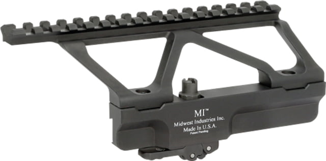 Midwest Industries Gen2 Yugo Ak Railed Top Side Mount Black - Midwest Industries