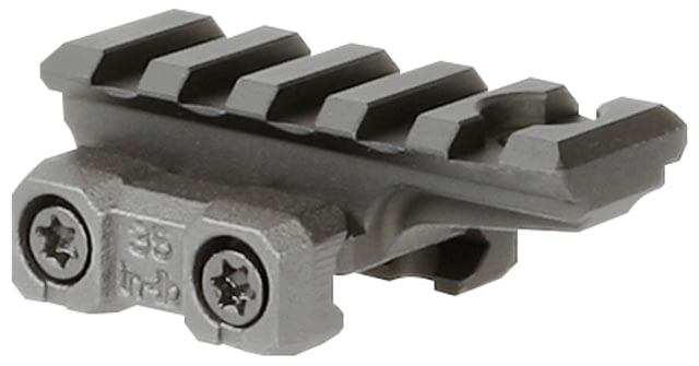 Midwest Industries MK2 1913 Riser Rifle Rail Mount 5 Slot Black - Midwest Industries