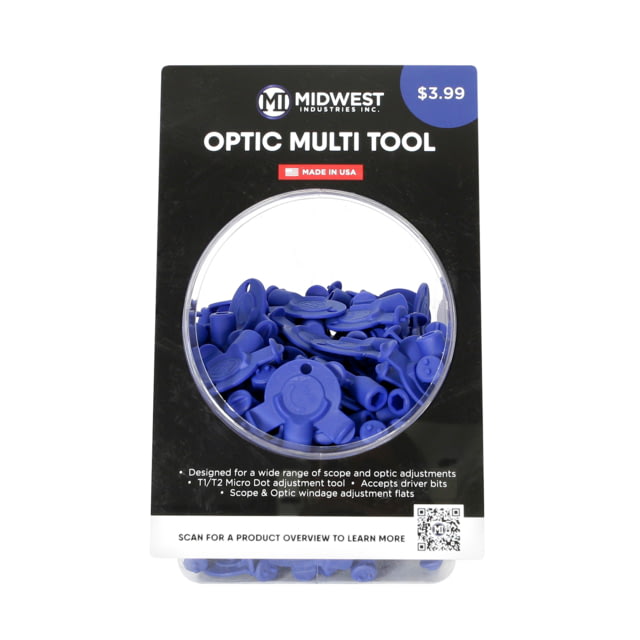 Midwest Industries Optic Multi Tool Dealer Display Blue 150 pc - Midwest Industries