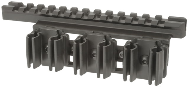 Midwest Industries Optic Rail Shell Holder Marlin & Henry 30-30 and the 45-70 rifles 6 in Black - Midwest Industries