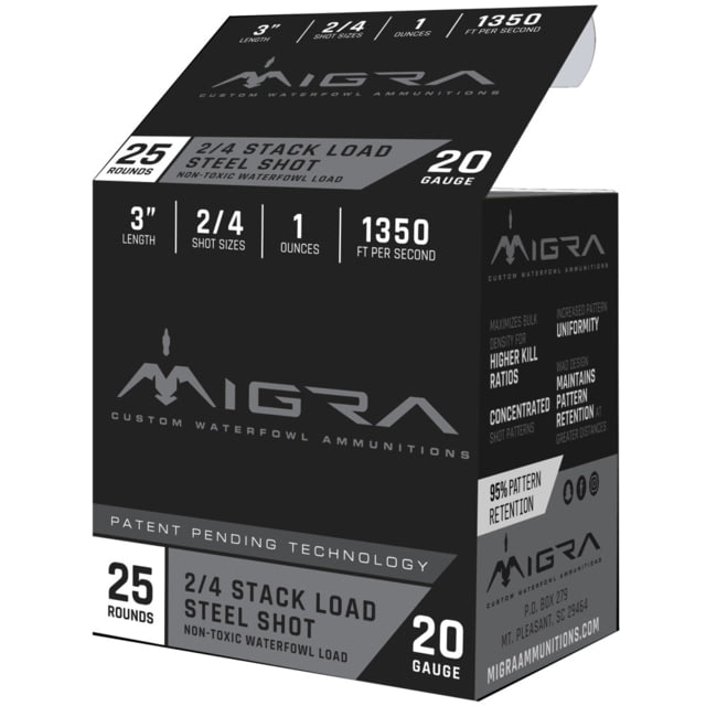 ra 20 Gauge 1 Oz 3 In Shotgun Ammunition 2/4 25 Round Ammo