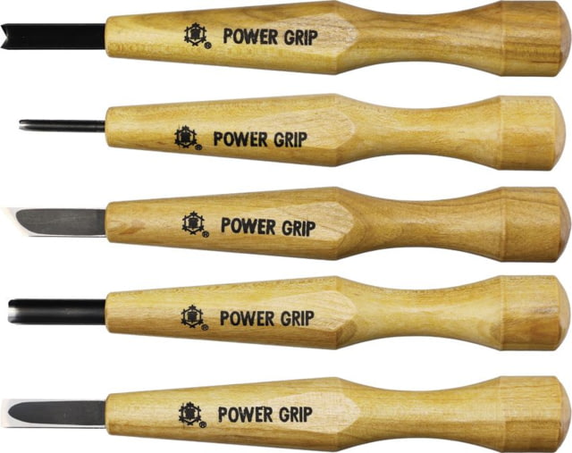 Mikihisa Power Grip Wood Chisel Set 5-Piece - Mikihisa