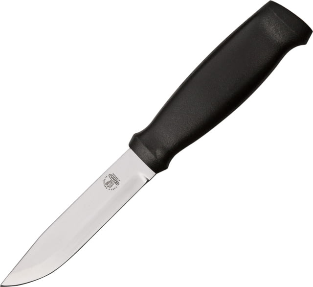 Mikov Brigand Classic Fixed Blade Knife8.25in420 Stainless BladeMolded Black Composition Handle MIK - Mikov