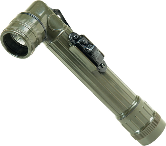 MIL-TEC Small Anglehead LED Flashlight Olive Drab Small - Mil-Tec