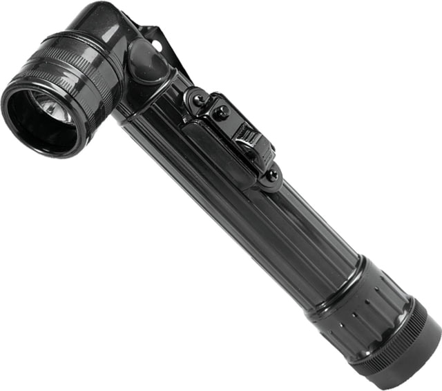 MIL-TEC Small Anglehead LED Flashlight Black Small - Mil-Tec