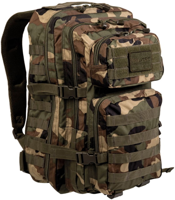 MIL-TEC Assault 36L Backpack Woodland Camo 36L - Mil-Tec