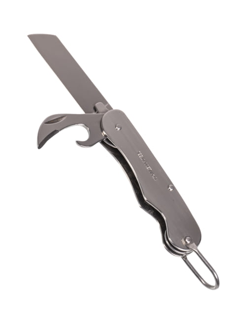 MIL-TEC British Army 2.5in Assisted Opening Folding Knife Silver - Mil-Tec