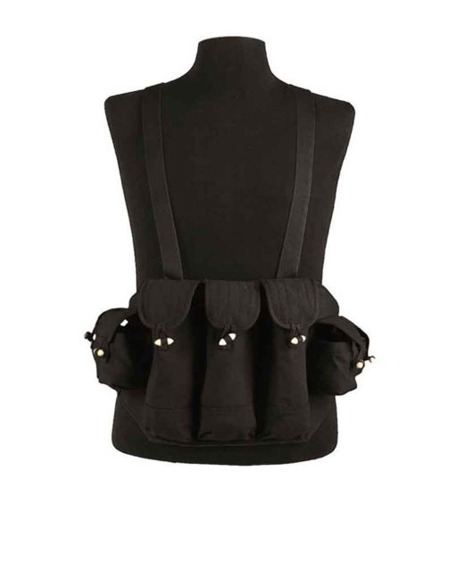 MIL-TEC AK-47 Bandolier Black Adjustable - Mil-Tec