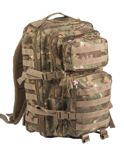 MIL-TEC 36L Assault Pack Arid Woodland - Mil-Tec