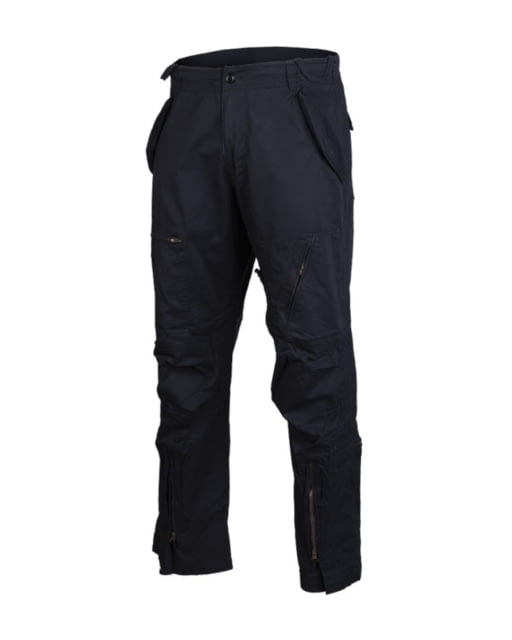 MIL-TEC Pre-Washed Cotton Pilot Pants - Men's Black Extra Small