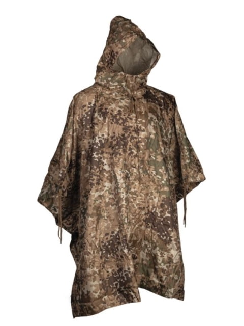 MIL-TEC Ripstop Wet Weather Poncho ARID/FLECK OSFM