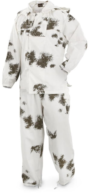 MIL-TEC Cotton Suits - Men's Snow Camo Large - Mil-Tec