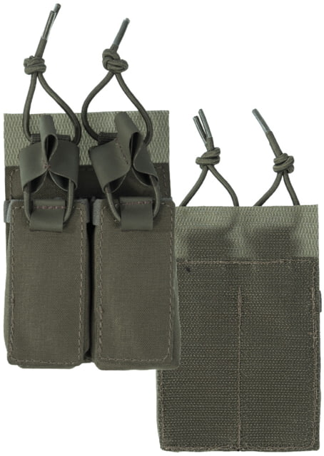 MIL-TEC Double Pistol Mag Pouch W/Hook & Loop Olive Drab - Mil-Tec