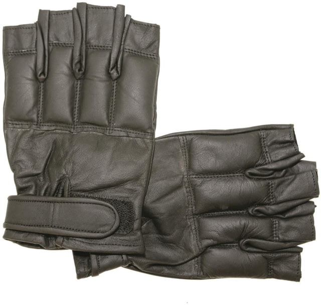 MIL-TEC Fingerless Defender Gloves - Men's Black Extra Large - Mil-Tec
