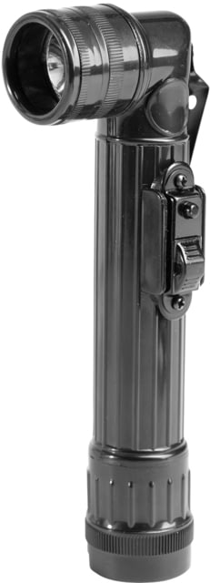 MIL-TEC Large LED Anglehead Flashlight Black Large - Mil-Tec