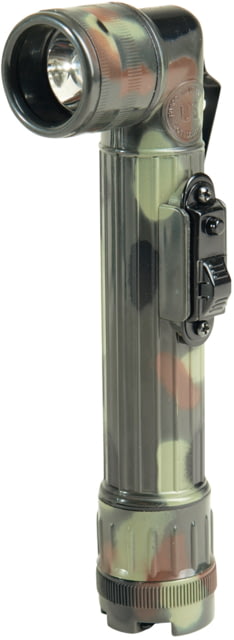 MIL-TEC Large LED Anglehead Flashlight Flecktarn Camo Large - Mil-Tec