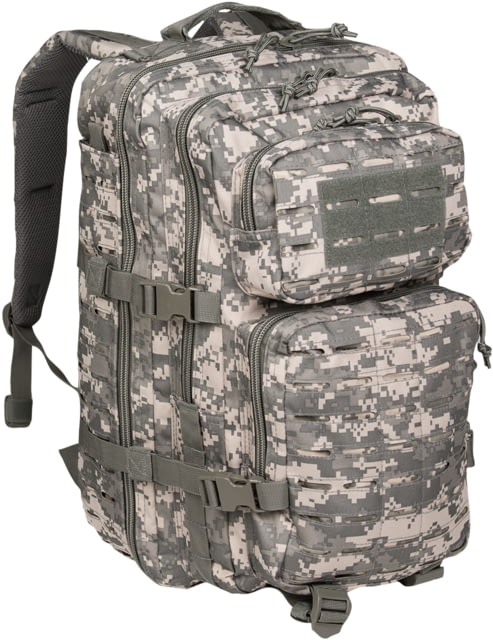MIL-TEC Laser Cut Assault Backpack AT-Digital Camo 36L - MIL-TEC
