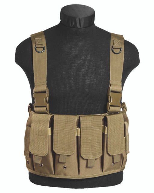 MIL-TEC Mag Carrier Chest Rig Coyote Adjustable - Mil-Tec
