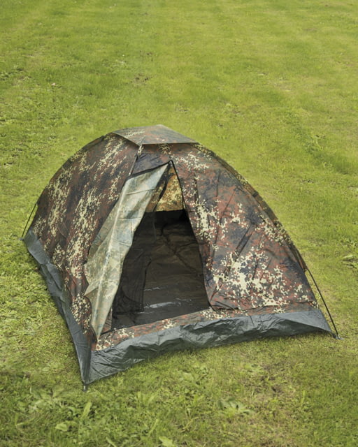 MIL-TEC 2-Person Standard IGLU Tent Flecktarn Camo