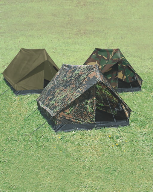 MIL-TEC 2-Person Super Mini Pack Tent Flecktarn Camo
