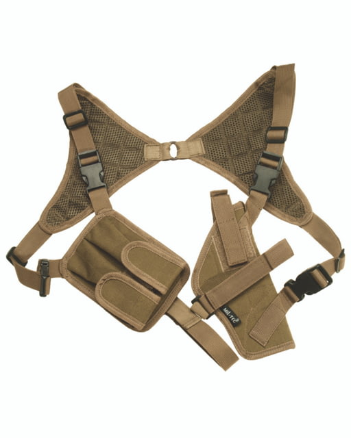 MIL-TEC Cordura Nylon Shoulder Holster Universal Coyote - Mil-Tec