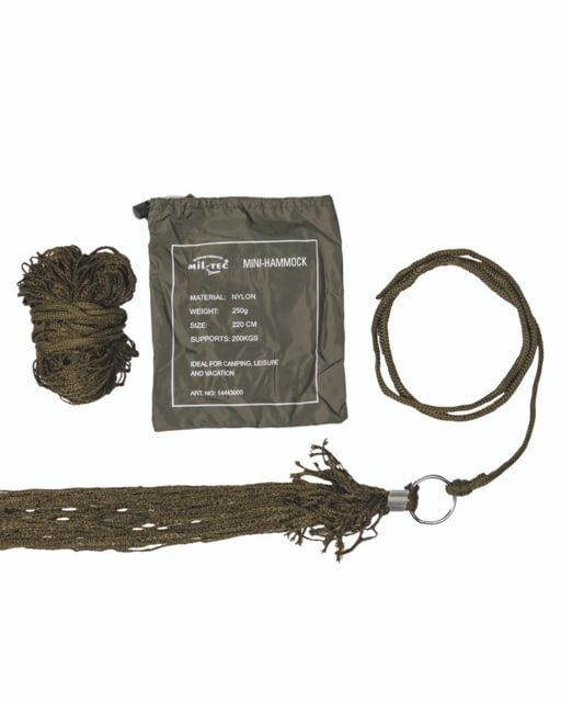 MIL-TEC Mini Hammock w/Bag Olive Drab