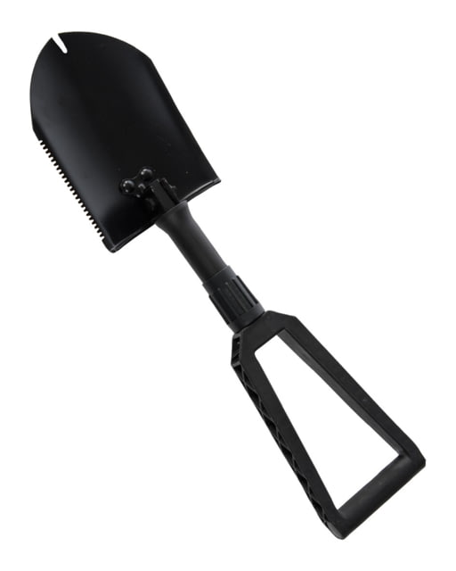 MIL-TEC Trifold Shovel w/Nylon Hilt and Cover Black - Mil-Tec