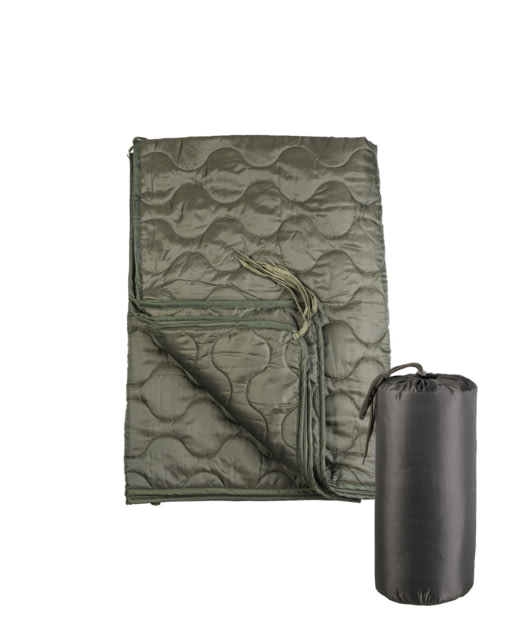 MIL-TEC Multi-Function Poncho Liner Olive Drab 83 x 60 in